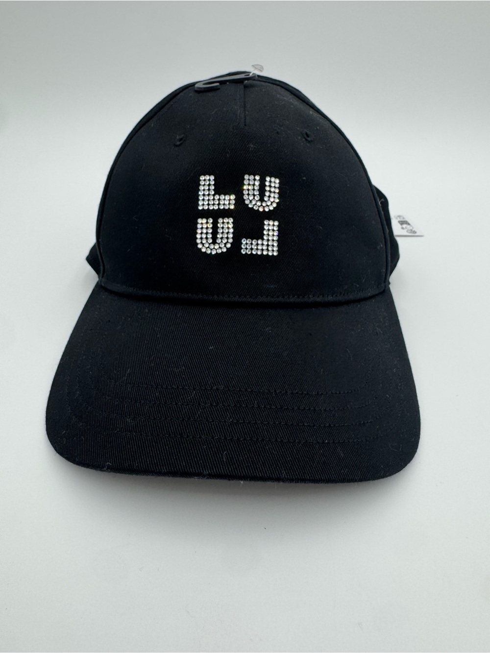 lululemon athletica Black Rhinestone Logo Baseball Hat